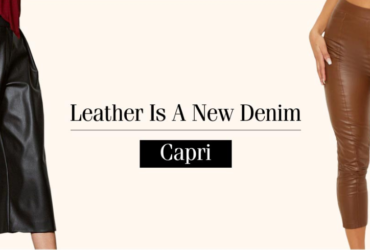 Stylish leather capri pants for women – LeatherFads