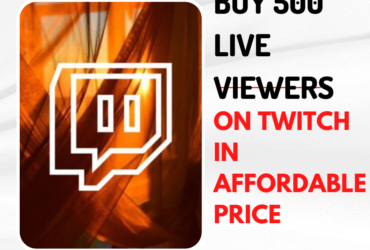 Buy 500 live viewers on Twitch in affordable price