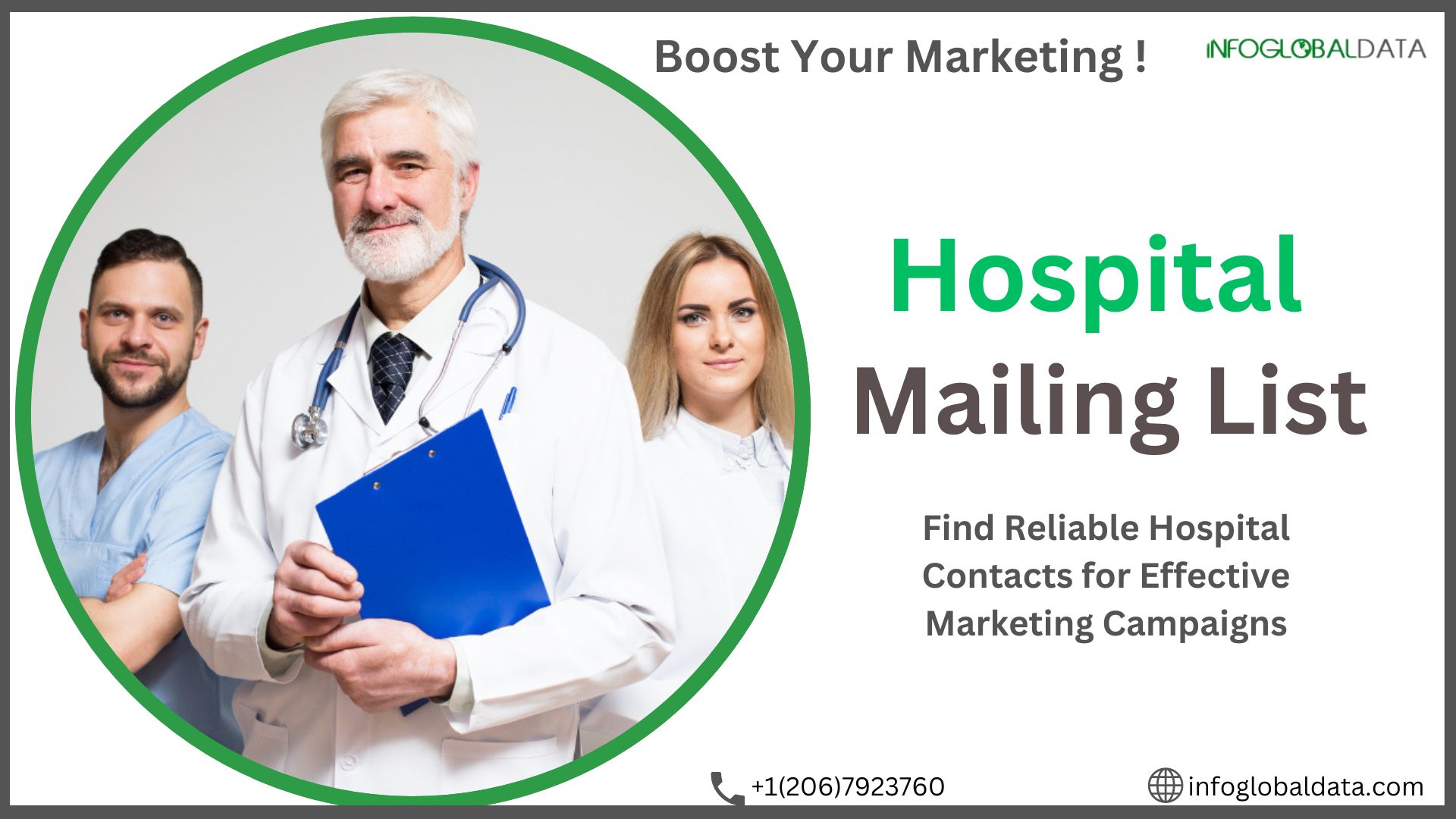 Hospital Mailing List | Reach Verified Contacts from 7000+ Hospitals in America