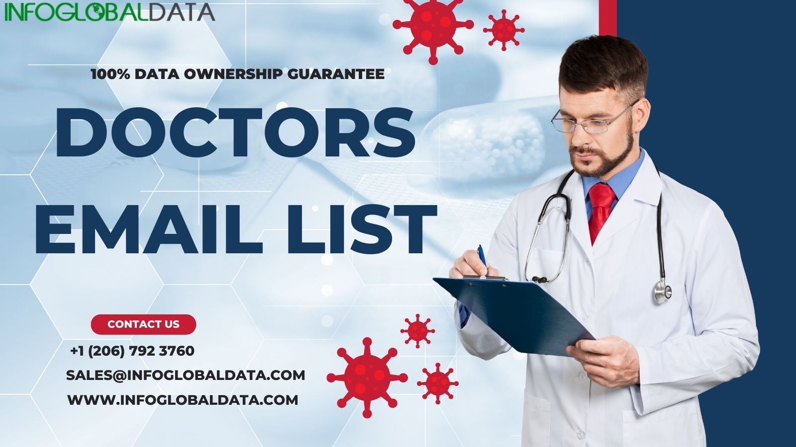 Connect with Doctors via Email – Get Verified Email Lists Today-InfoGlobalData
