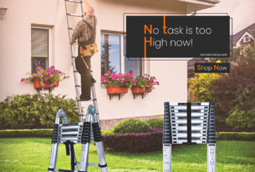 Unlock Your Potential with the Heavy duty Telescopic Ladder: