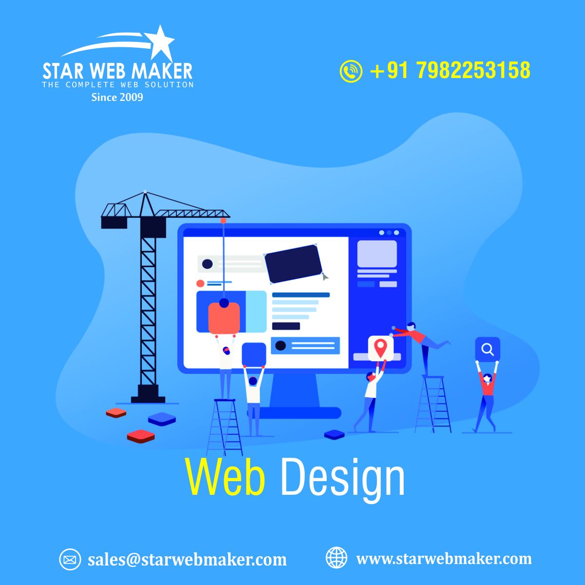 Website Design & Web Development Company in Noida: Star Web Maker