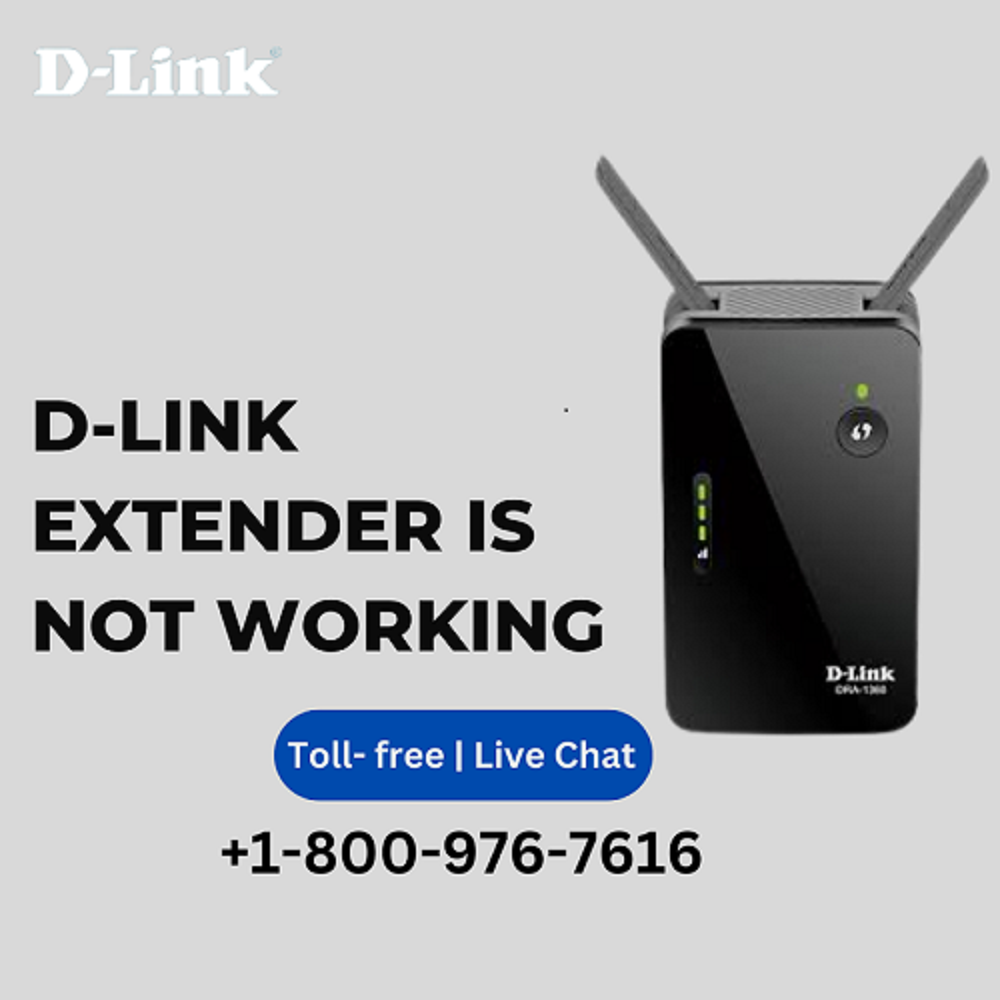My Dlink Extender is not working. What to do?