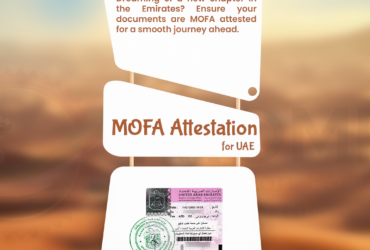 MOFA Certificate Attestation in UAE