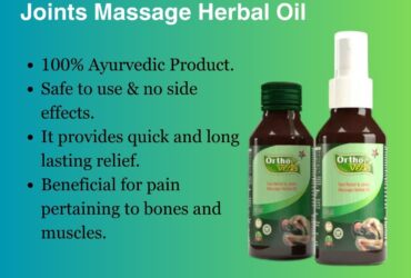 Buy Now Ortho Veda Pain Relief & Joint Massage Herbal Oil and Rediscover Comfort