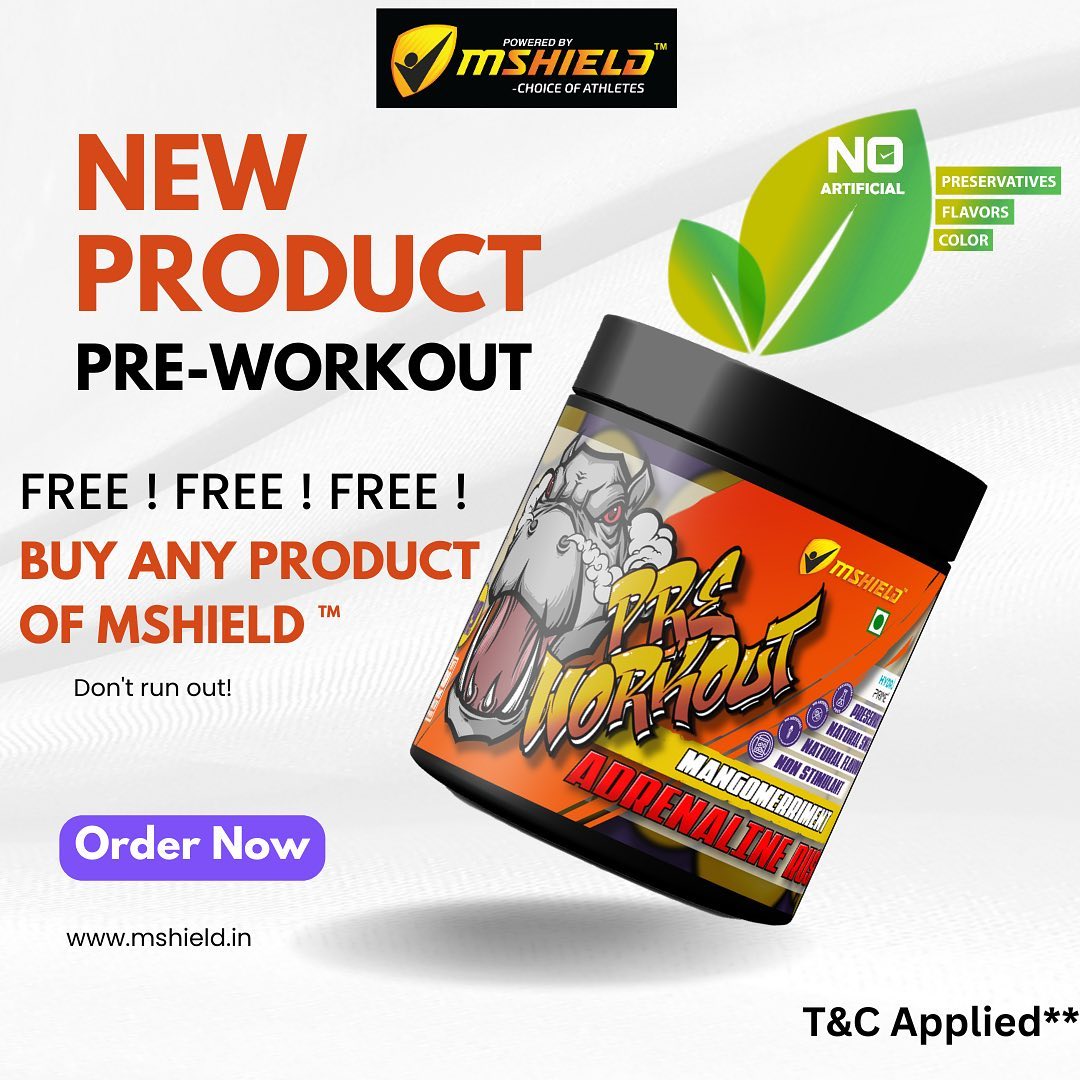 buy pre workout protein intake online in India at best price