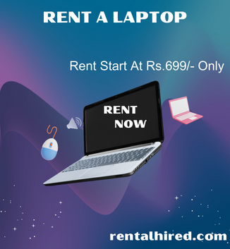 Laptops On Rent Starts At Rs.799/-