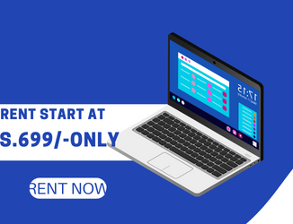 Laptops On Rent Starts At Rs.699/- Only In Mumbai