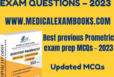 Assistant Pharmacist Prometric Exam | Revised Questions | RAG