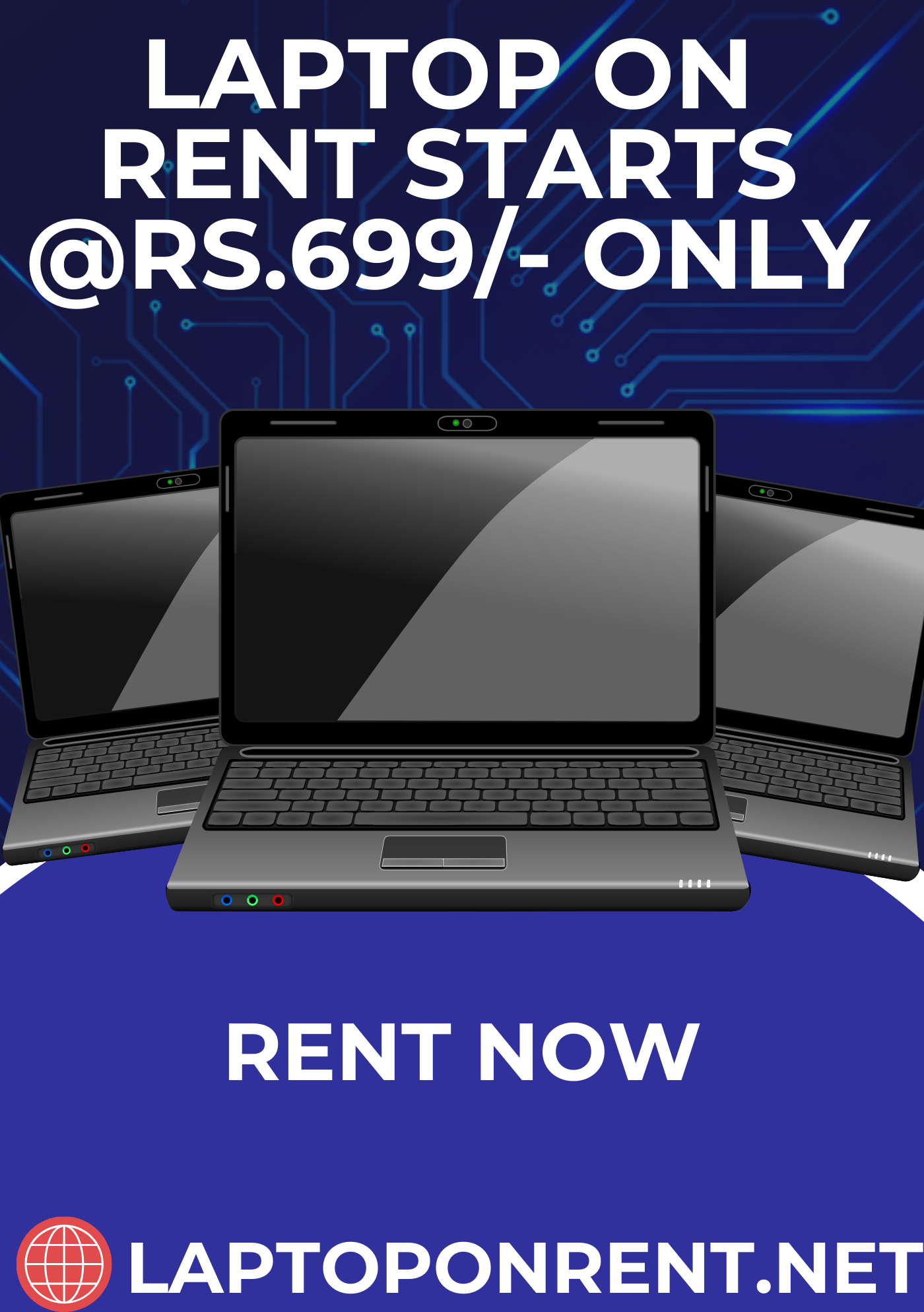 Laptop on rent start @Rs.799/- Mumbai