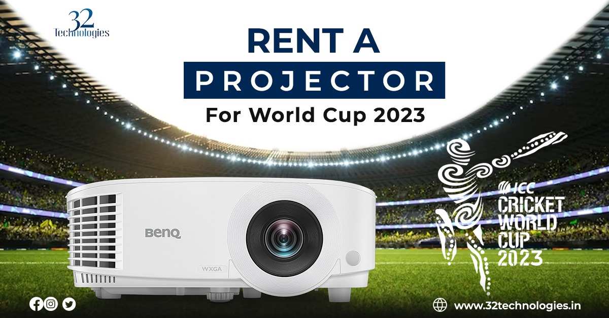 Big Screen Excitement: Projector on Rent in Kolkata for ICC World Cup!