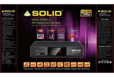 SOLID HDS2-2100DLX FULL HD DVB-S2 Set-Top Box with YouTube