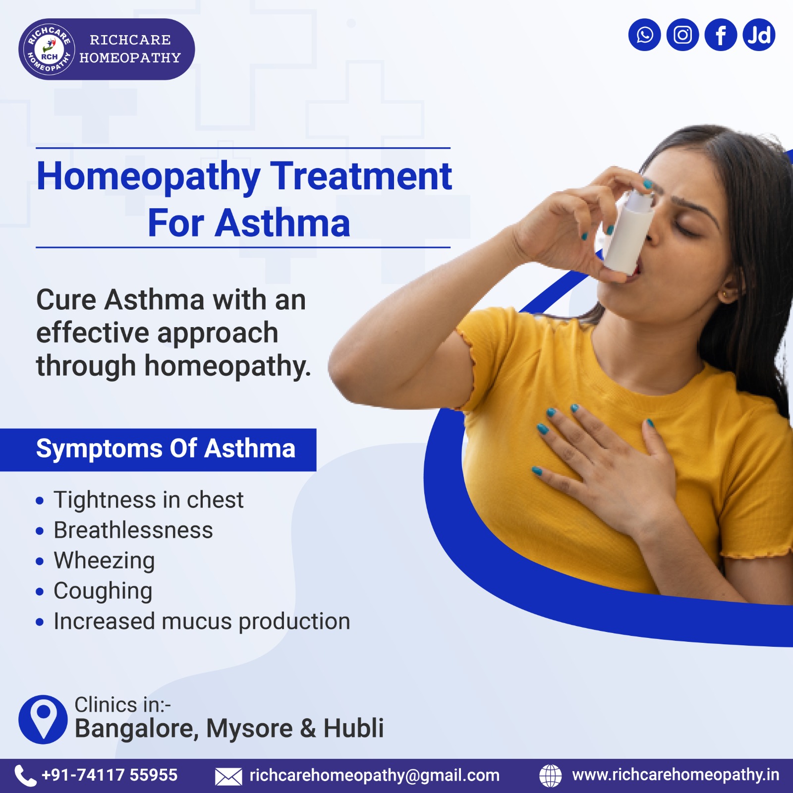 Asthma Homeopathy Treatments in Bangalroe