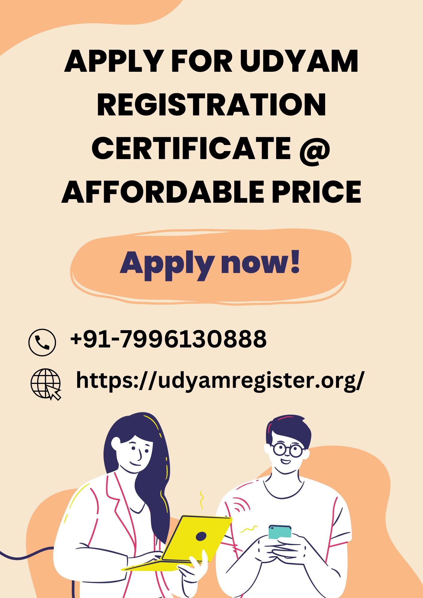 Apply for Udyam Registration Certificate @ Affordable Price