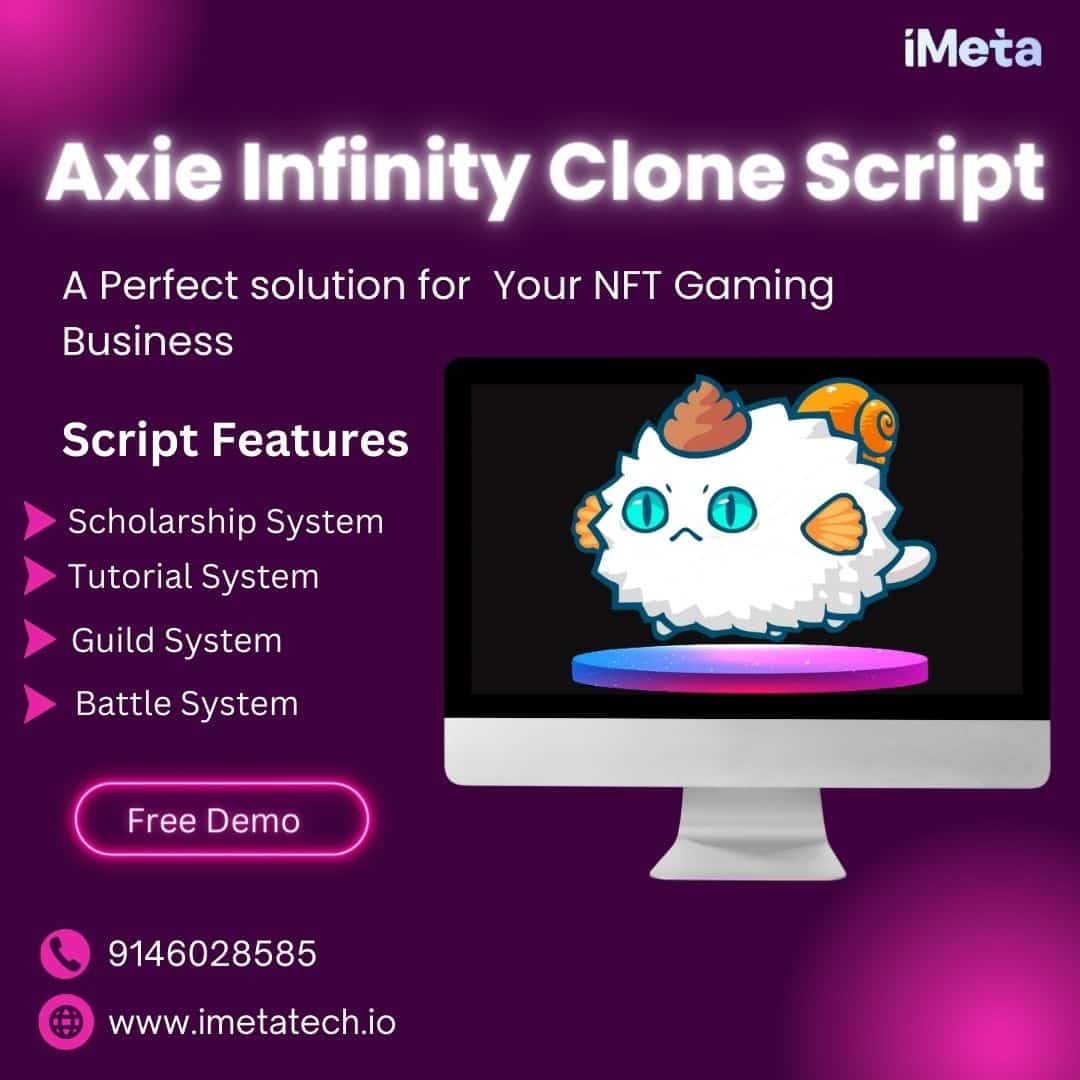 Unlock Play-to-Earn Magic with iMeta's Axie Infinity Clone Script – Your Gateway to Blockchain Gaming Brilliance!