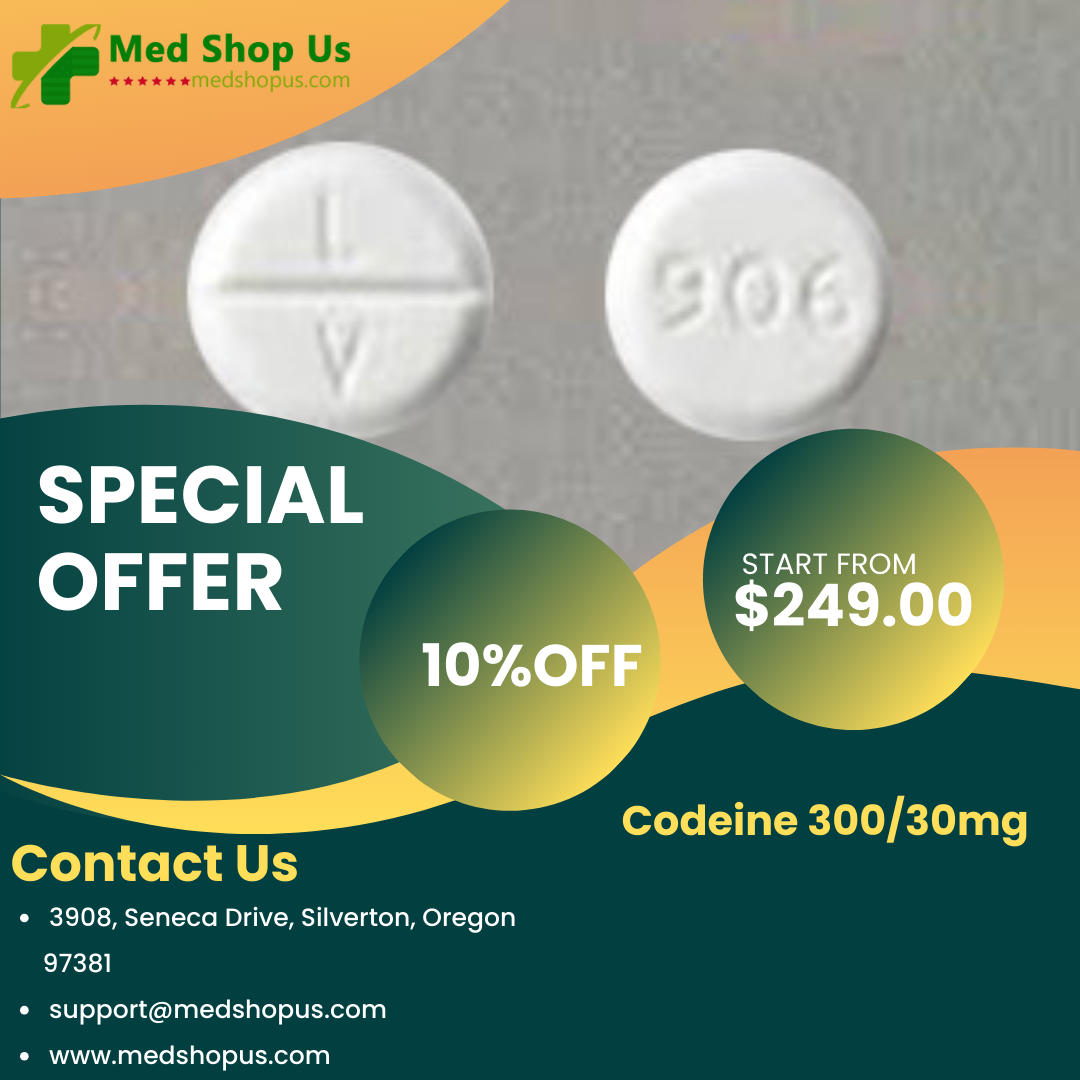 Get 10% off on Your Codeine 30mg Order At Shipping Night With Free Delivery