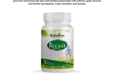 Buy Dr Relaxi Capsule By Rajasthan Aushdhalaya For Arthritis
