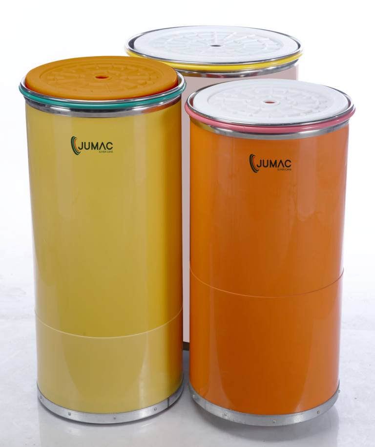 Spinning Cans for Textile Industry – Jumac Cans