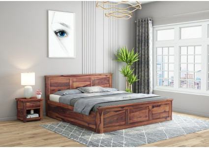 Shop Now Best Quality Wooden Beds with Storage