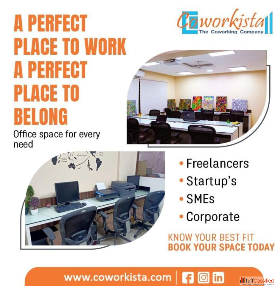 Co Working Space In Pune | Coworkista – Book your spot today…..