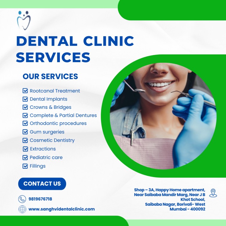 Revitalize Your Smile with Advanced Dental Implants Borivali- Sanghvi Dental Clinic