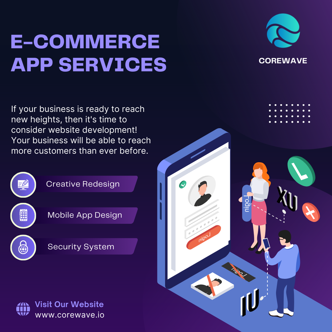 Best Ecommerce app Development (corewave)