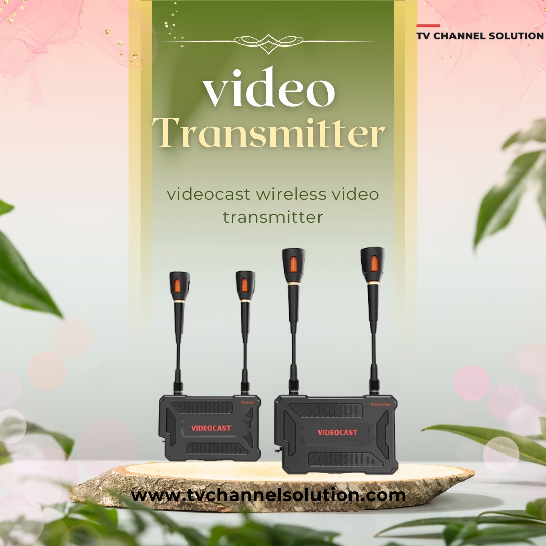 Professional video transmitter and receiver
