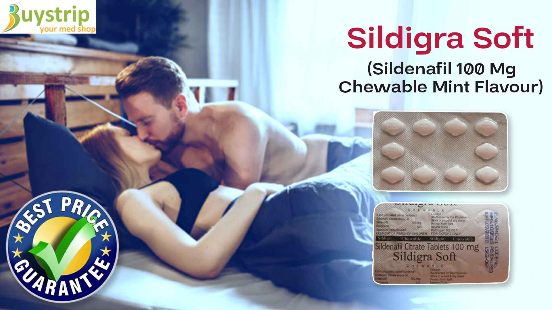 Buy Sildigra Soft 100mg (Sildenafil soft 100mg) Low Price Tablets
