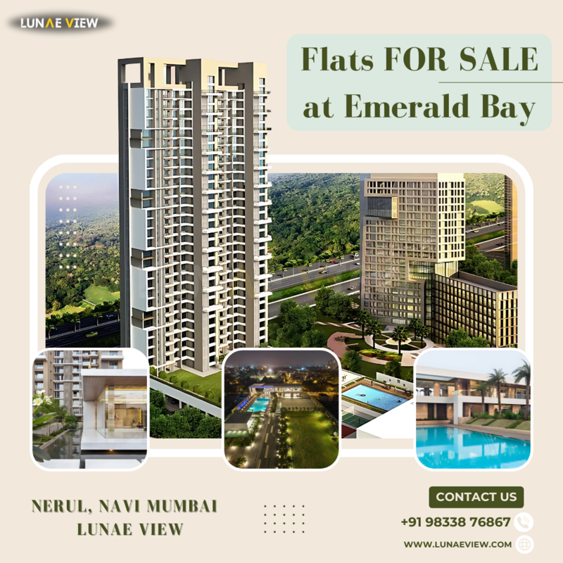 Flats at Emerald Bay in Nerul, Navi Mumbai – Lunae View