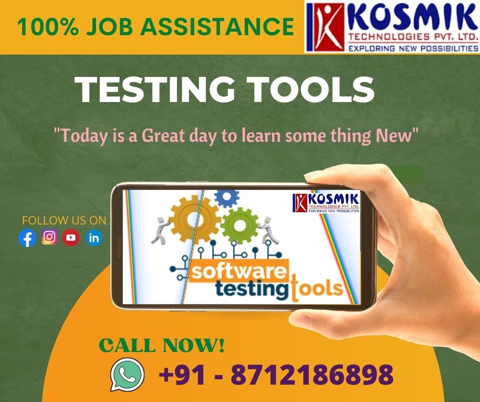 TESTING TOOLS TRAINING IN HYDERABAD | TESTING TOOLS ONLINE TRAINING IN HYDERABAD