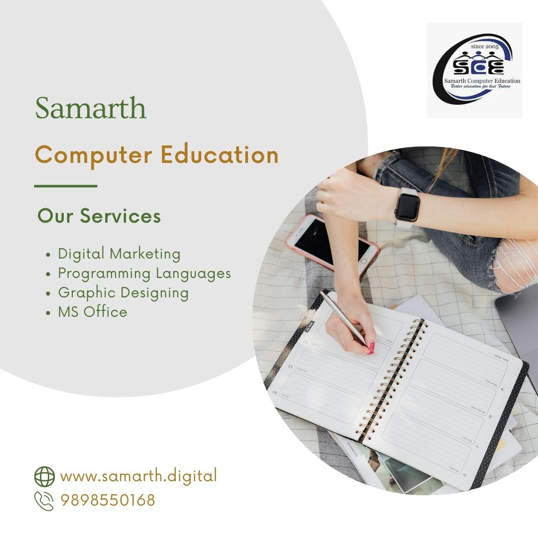 Learn Online Marketing Course With Samarth Computer Education