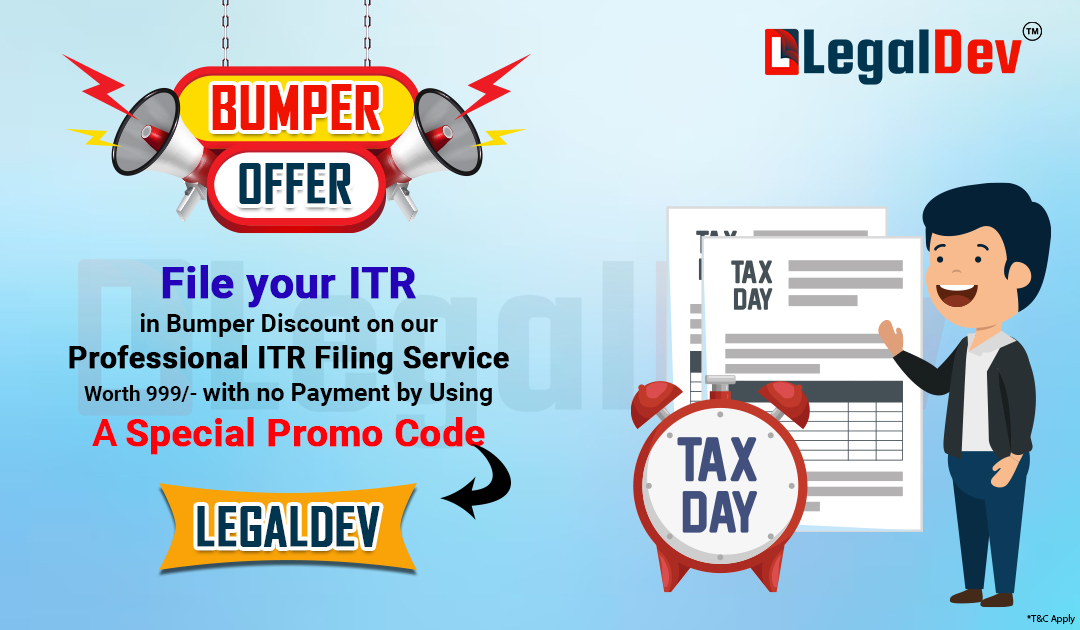 Legal Dev Provide Online Free ITR Filing Coupon Code