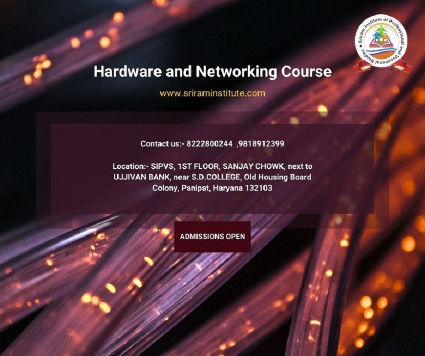 Best hardware and networking course in Panipat