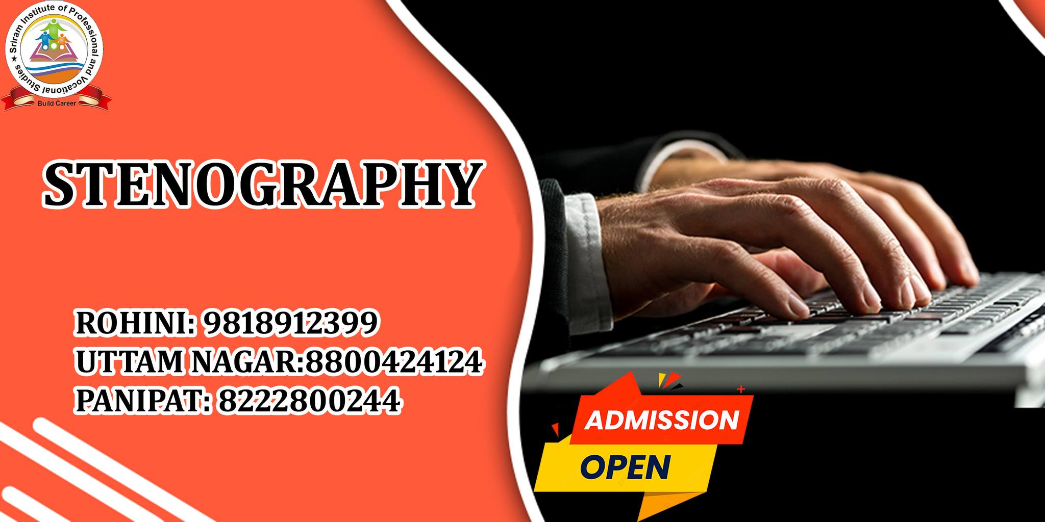 Best Stenography course in Panipat