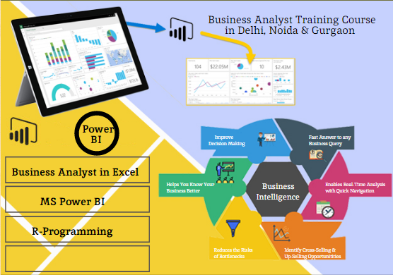 Business Analytics Course Training with R – Delhi, Noida Ghaziabad "SLA Institute" 100% MNC Job, 2023 Offer, Free Alteryx,