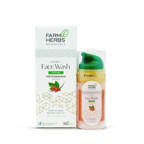 Farmherbs 100% Herbal Face Wash