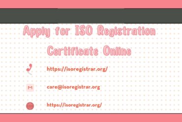 Apply for ISO Registration Certificate Online