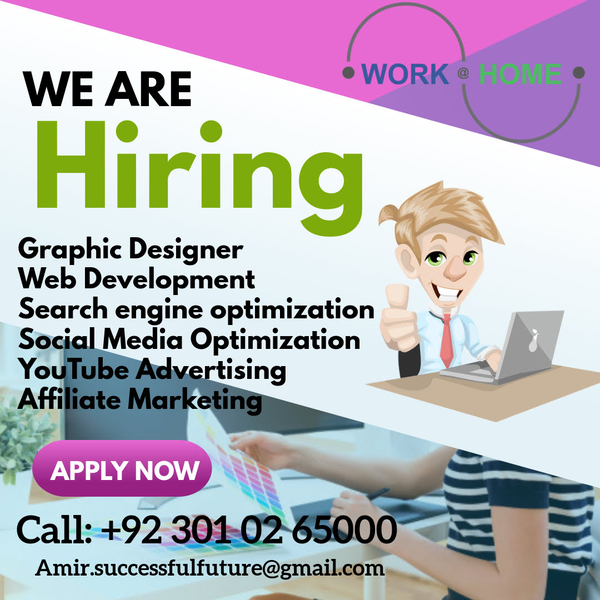 We are in need of creative students for online work – digital marketing