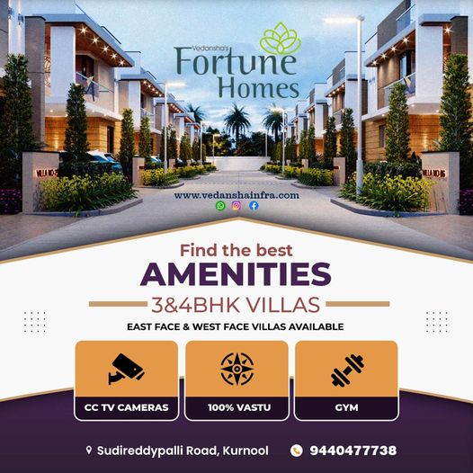 Vedansha Fortune Homes Exclusive Residences Kurnool