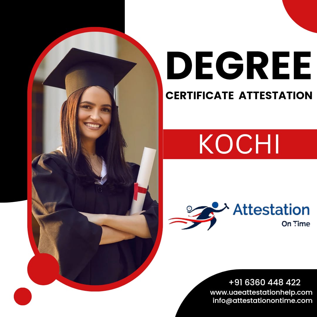 Indian Certificate Attestation in Kochi