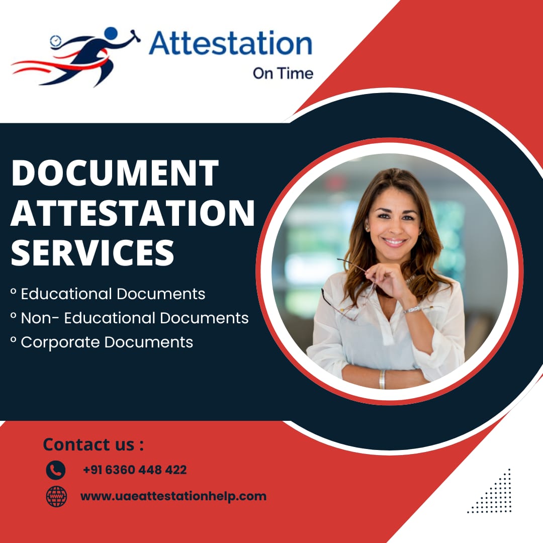 UAE Certificate Attestation Services in Kochi