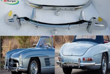 Mercedes 300SL Roadster bumpers (1957-1963) by stainless steel