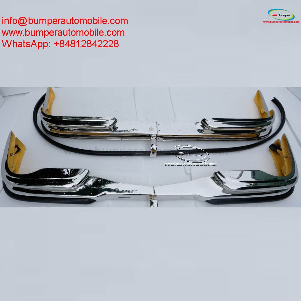 Mercedes W111 W112 low grille models 280SE 3,5L V8 Coupe/Cabriolet bumpers (1969-1971)