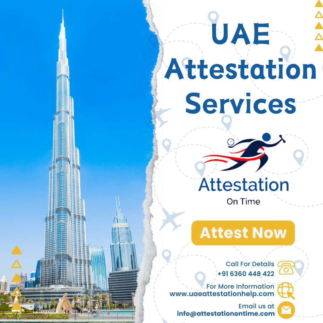 UAE Certificate Attestation Services in Kochi