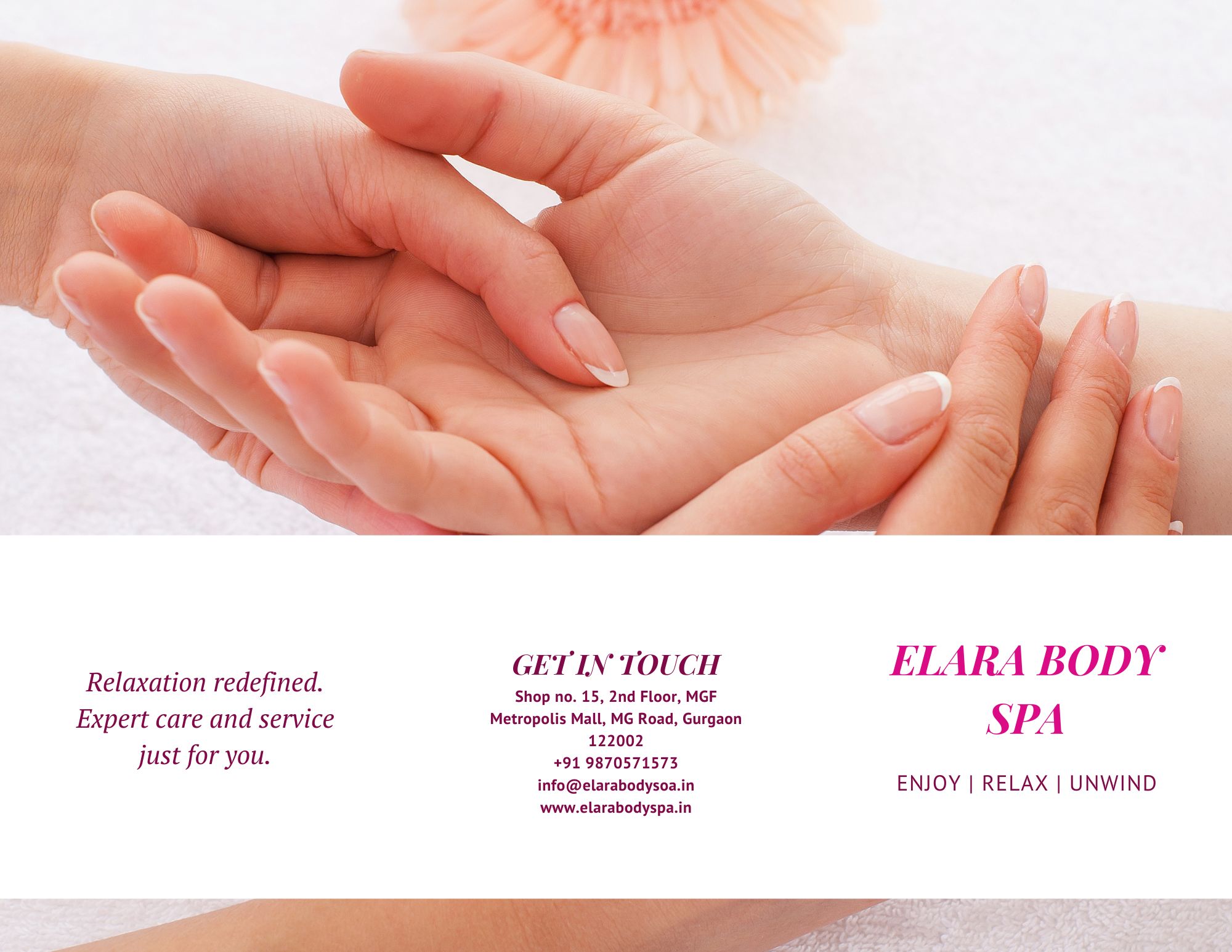 Elara Body Spa – Premier Body Massage in MGF Metropolis Mall, MG Road, Gurgaon