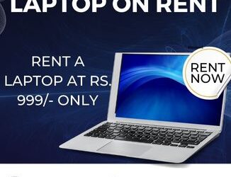 Rent a laptop at Rs. 999/- only