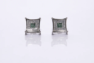 Men Silver Stud online | Silver Earring for Men | Versavia