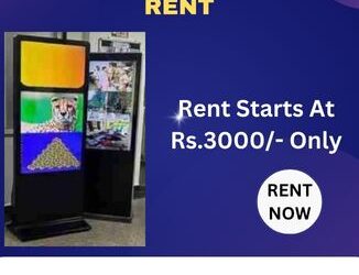 Digital Standee On Rent Starts At Rs.3000/- Only In Mumbai