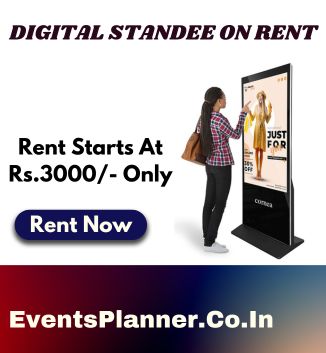 Digital Standee On Rent Starts At Rs.3000/- Only In Mumbai