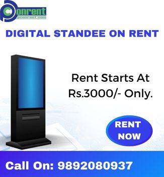 Digital Standee On Rent Starts At Rs.3000/- Only In Mumbai